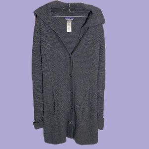 PATAGONIA Merino Wool Open Knit Cardigan XS